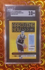 Victor Wembanyama 2023-34 Panini NBA Hoops Arriving Now GEM MINT SGC 10