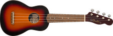 Fender California Series Venice Soprano Uke, Walnut Fingerboard,2-Color Sunburst