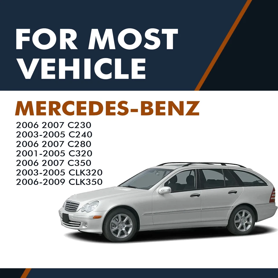 Juego de 8 pastillas de freno delanteras-traseras cerámicas para Mercedes-Benz CLK350 2006-2009 base Foto 2 de 4