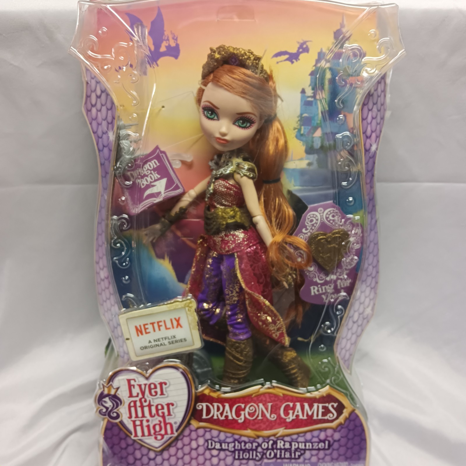 Ever After High Dragon Games Holly O'Hair Daughter of Rapunz