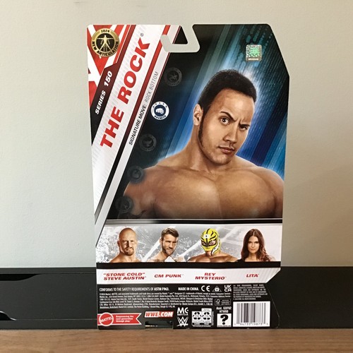 The Rock WWE Main Event Series 150 Wrestling Action Figure Box Damage - Picture 8 of 8