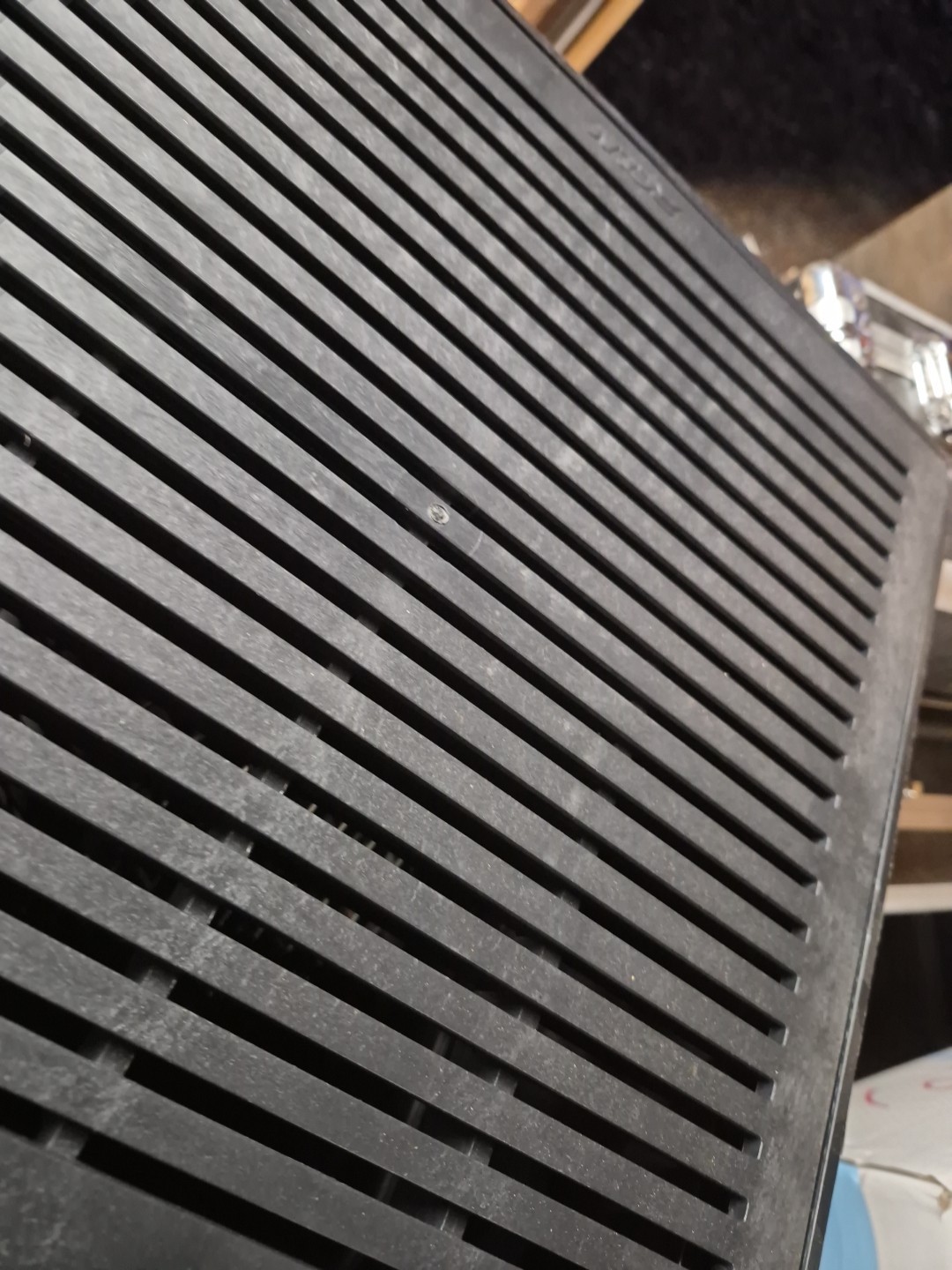 RELN Catch Basin Kit Plastic Square Downspout Runoff Black H12" x W12" x D12"