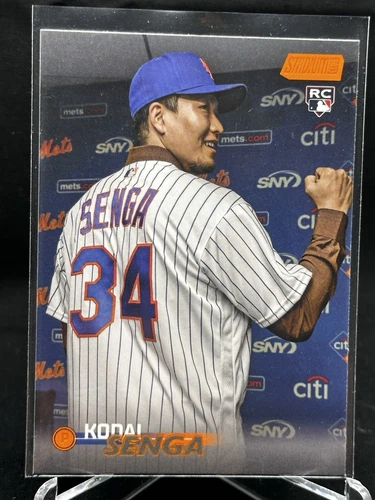 2023 Topps Stadium Club - Kodai Senga #185 Orange Foil /199 (RC)