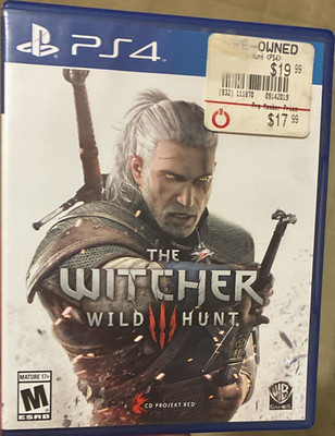 Warner Bros. The Witcher 3: Wild Hunt (Witcher Series) M PS4 RPG Fantasy