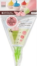 Goodcook Oodle Tip Decorating Bag, Star-Shape, 4-Count