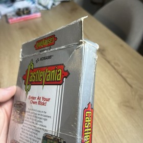 Castlevania 1 - Nintendo Nes - Cib - Semi Sealed - MINT Cartridge - Authentic