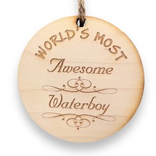 Worlds most Awesome Waterboy - Ornament