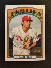 2021 Topps Heritage - Zach Eflin #318 Philadelphia Phillies 
