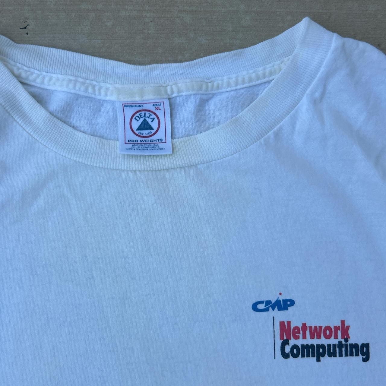 Vintage 90s CMP Network Computing Globe Tech Grap… - image 2