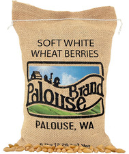 Certified Glyphosate Residue Free Soft White Wheat Berries  5 LBS  Family Farm