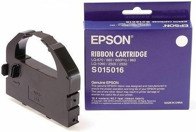 Epson Black Fabric Ribbon Cartridge - 7762L Ink Cartridge - Ink Cartridges (Schw