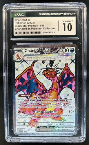 2023 Pokemon SV Black Star Promos - SVP EN Charizard ex #056 CGC 10