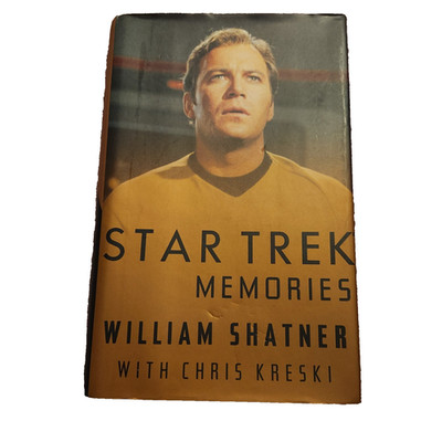 Star Trek Memories William Shatner Hardcover First Edition 1993 HarperCollins