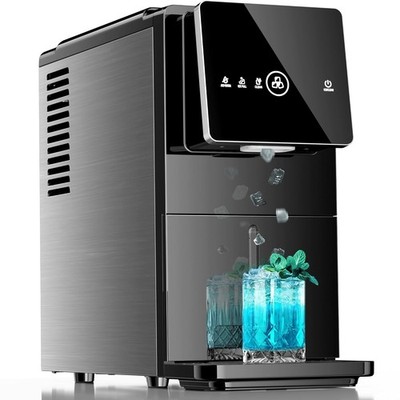 Countertop Nugget Ice Maker 33LBS/24H Soft Chewable Auto Dispense Black Home