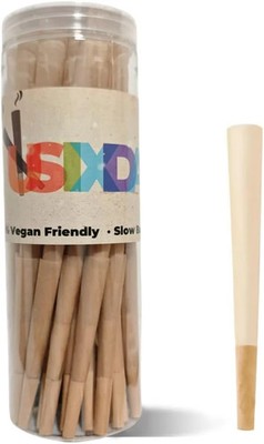 Pre Rolled Cones - 100 Pack Brown Classic King Size Natural Slow & Even Burning