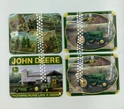 Vintage 2006 JOHN DEERE Metal Tin Picture Collectable Trivet Set Of 4 NEW
