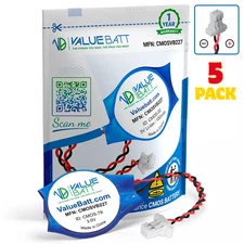 CMOS RTC Battery Lenovo X1 Carbon 2 & 3rd Gen 00HN933 04X0443 01HY008 5-Pack