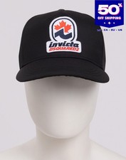 RRP€195 INVICTA x DSQUARED2 Baseball Cap One Size Black Logo Patch
