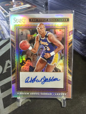 2024-25 Panini Select Kareem Abdul-Jabbar Top Shelf Signatures TSS-KAJ!