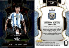 2025-26 Panini Select Road to FIFA World Cup #57 Cristian Romero