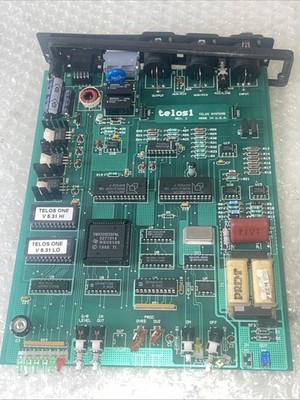 Telos Systems T-1 Modem Rev C PCB Board Broadcast Audio Interface