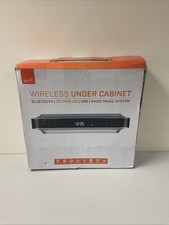 iLive Bluetooth Under Cabinet Radio CD Player MP3 USB AUX Kitchen Timer, G18