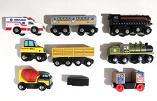 Thomas the Tank Engine  Friends Wooden Railway Train Engine  Cars Plus Tonka