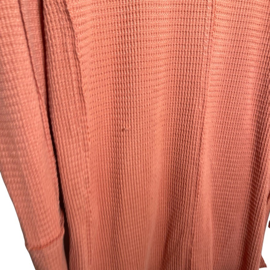 Wonderly Blouse Women's Medium Thermal V-Neck Causal Solid Shirt Top Tunic