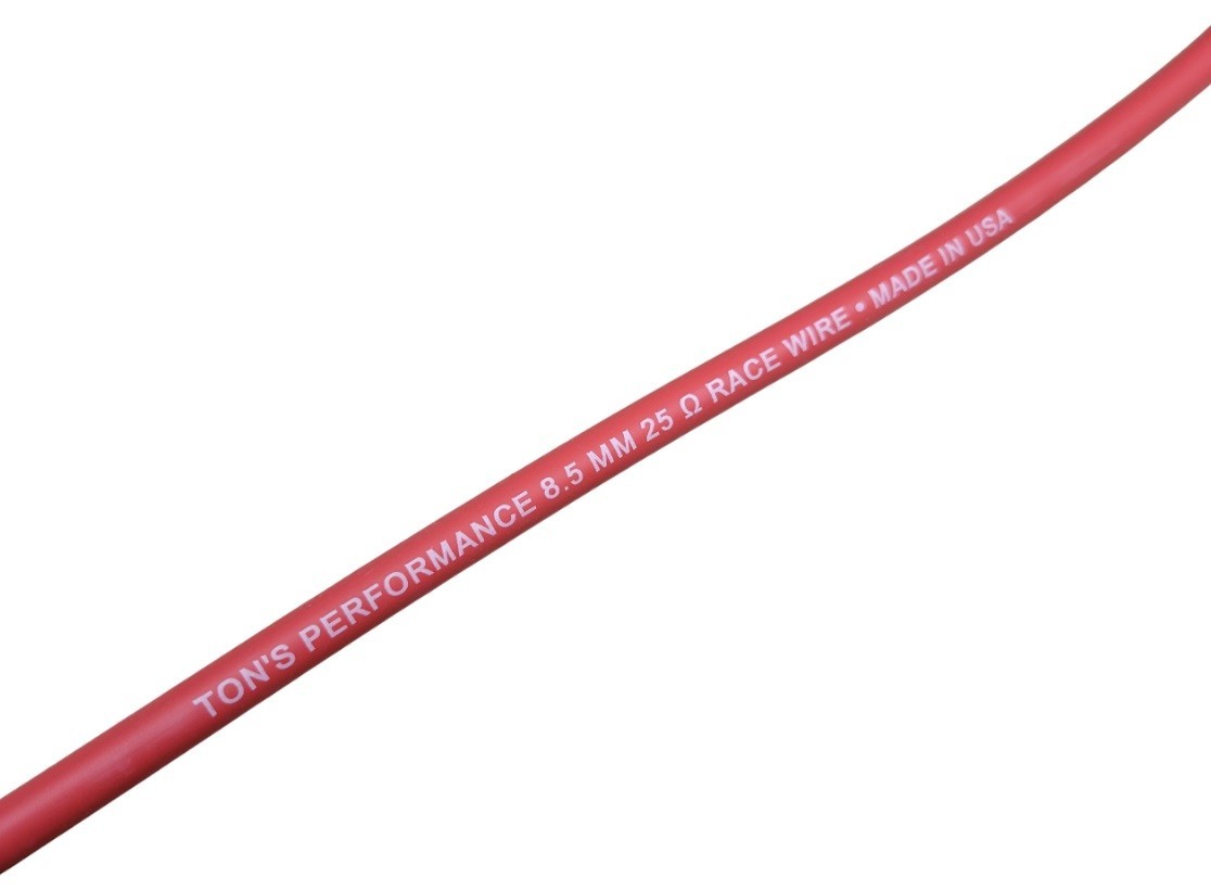 Ton's Red 04-06 Harley 883 1200 Sportster XL 8.5mm wires & Iridium Spark Plugs