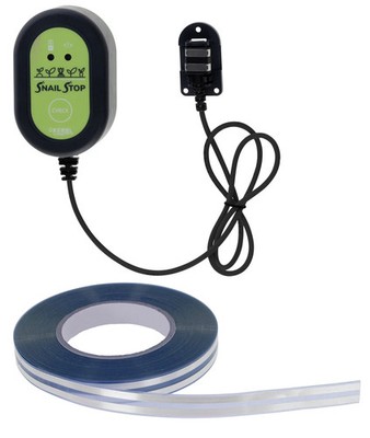 Snail Stop Elektrischer Schneckenzaun Starter Set, ohne Gift