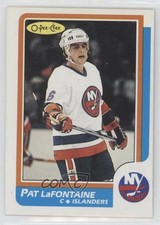 1986-87 O-Pee-Chee Pat LaFontaine #2 HOF 0a4