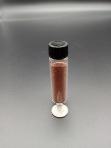 1 OZT Copper Bar Saw Dust Shavings Precious Metal Glass Vial Gold, Silver Shot