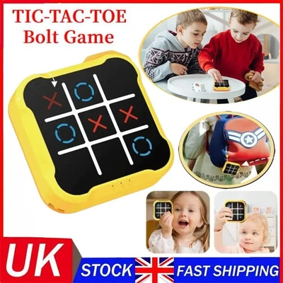 Tic Tac Toe Game Child Electronic Toys Noughts Crosses Game Memory UK