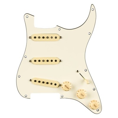 Fender Pure Vintage '59 w/RWRP Midde Pre-Wired Strat Pickguard 11-Hole Parchment