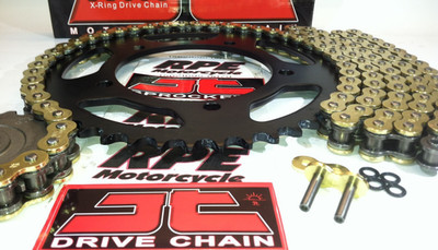 2017-2025 Honda CMX300 A Rebel JT Z3 Gold 520 QA 13/36 Chain and Sprockets Kit