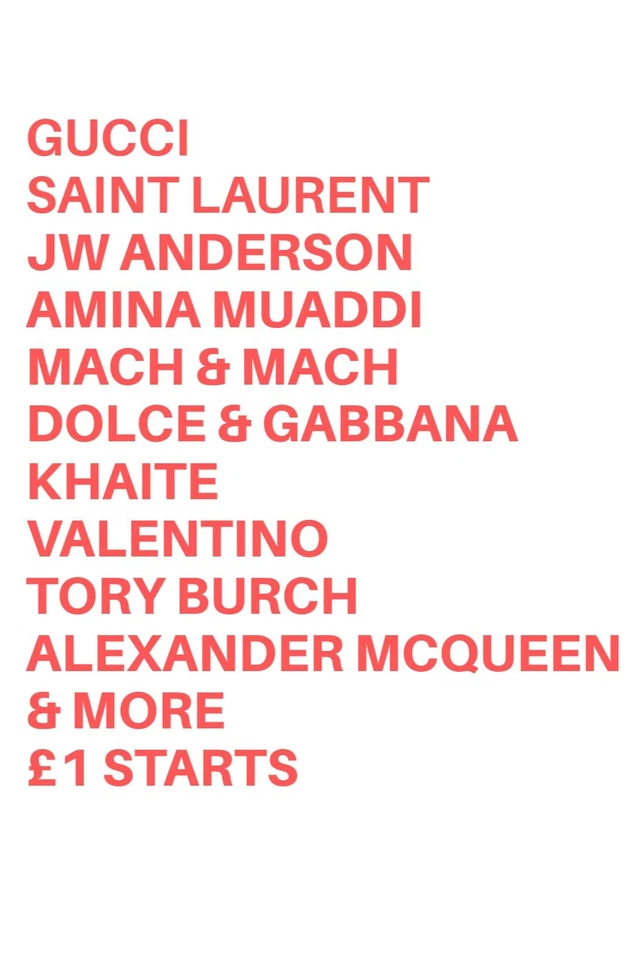 £30,000+ RETAIL LIVE STREAM - MACH & MACH, AMINA MUADDI, JW ANDERSON