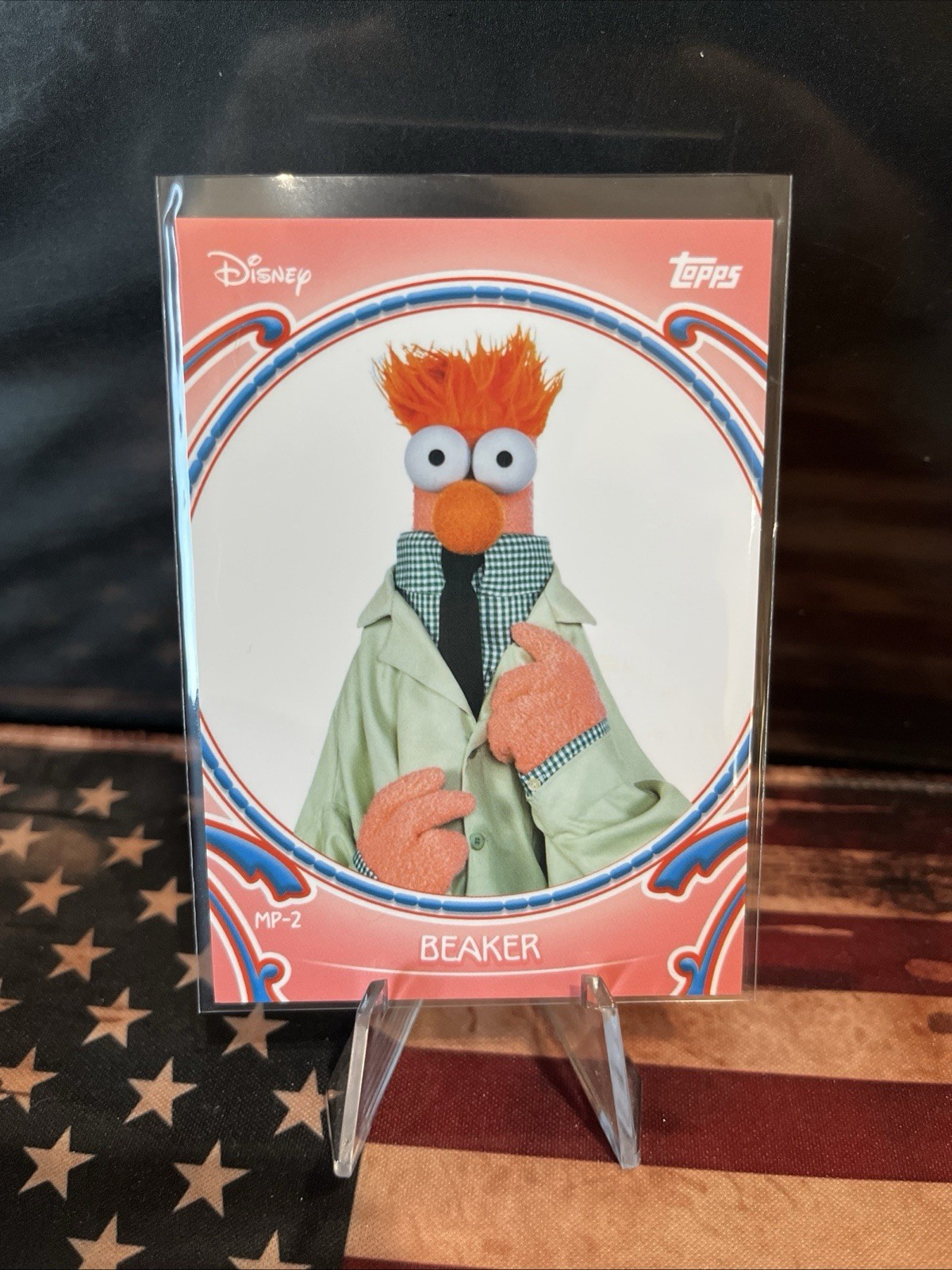2026 Disney Neon Topps The Muppets Puzzle Beaker MP-2