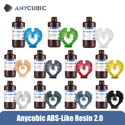 ANYCUBIC ABS-Like Resin 2.0 High Precision High-Fluidity 405nm UV Low Shrinkage