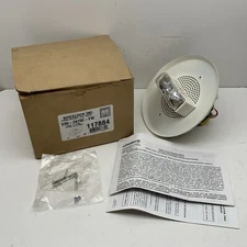 Wheelock Inc E90-2415C-FW Fire Strobe and Speaker Combination White