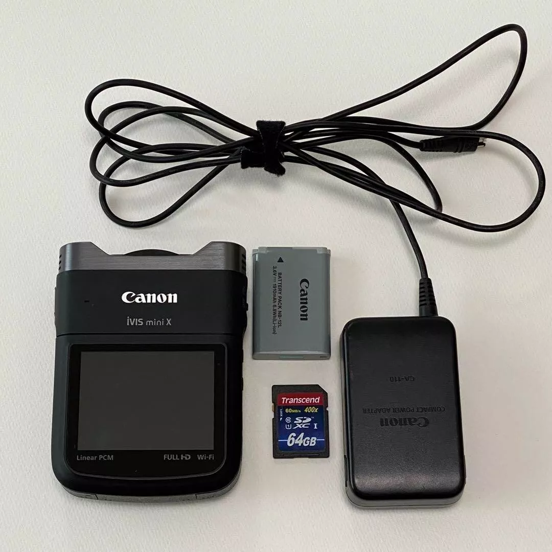 Canon iVIS mini X Digital Video Camera 12.8 MP CMOS