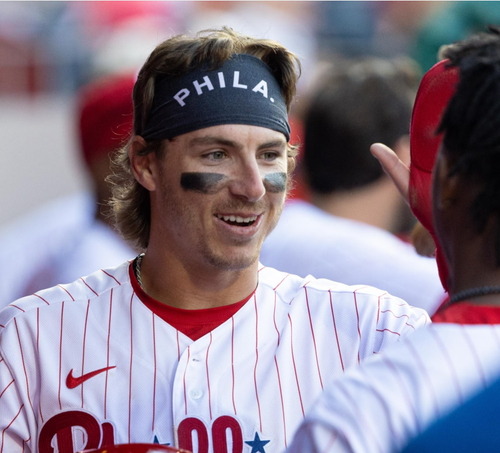 Bryson Stott Philadelphia Phillies PHILA. Athletic Workout Headband