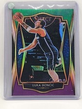 Luka Doncic - 2021 Panini Select Premier Level Green White Purple Prizm #150 🔥 