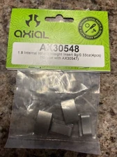 Axial AXI30548 1.9 Internal Wheel Weight Insert 9g/0.33oz (4) (Use w/AXI30547)