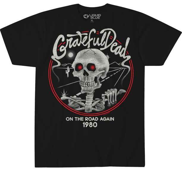 THE WHO × GRATEFUL DEAD vintage バンドT Vintage 1997 Grateful Dead Japan Shirt Art by Mike Schulman