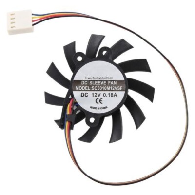 Für SEEWO SC6010M12VSF DC12V 0.18A 4Pin Kühlgebläse