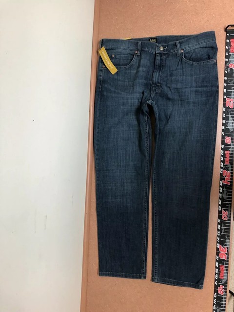 Lee Jeans 38 X 30 Men Regular Fit Straight Leg 2008983 Lenox Blue for sale  online | eBay
