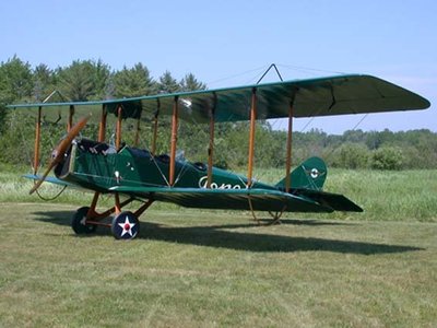 Standard J Standard Basic Trainer Airplane Desktop Wood Model Large Free Ship