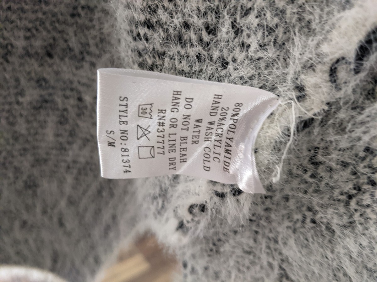 AKIRA Chicago Red Label Soft Cozy Open Front waterfall sweater