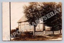 King City Ontario RPPC Church 1907 York County