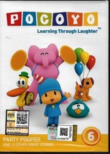 Pocoyo Learning Through Laughter DVD Season 2 Party Pooper + 12 Story Free Ship
